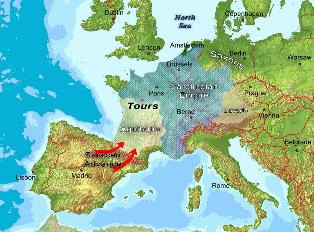consequences of the battle of tours